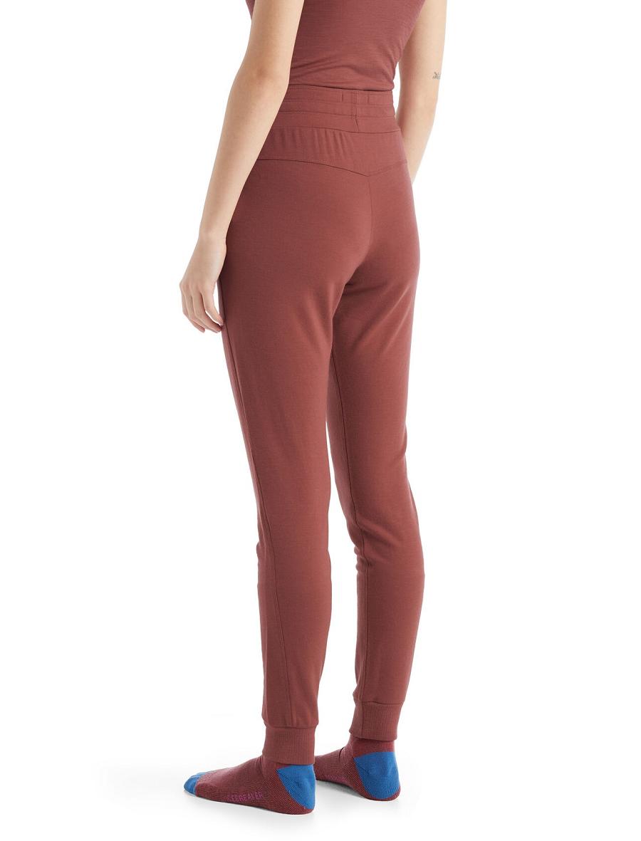 Grape Icebreaker Merino Crush Pants Women's One Piece & Sets | AU 1747AHKP